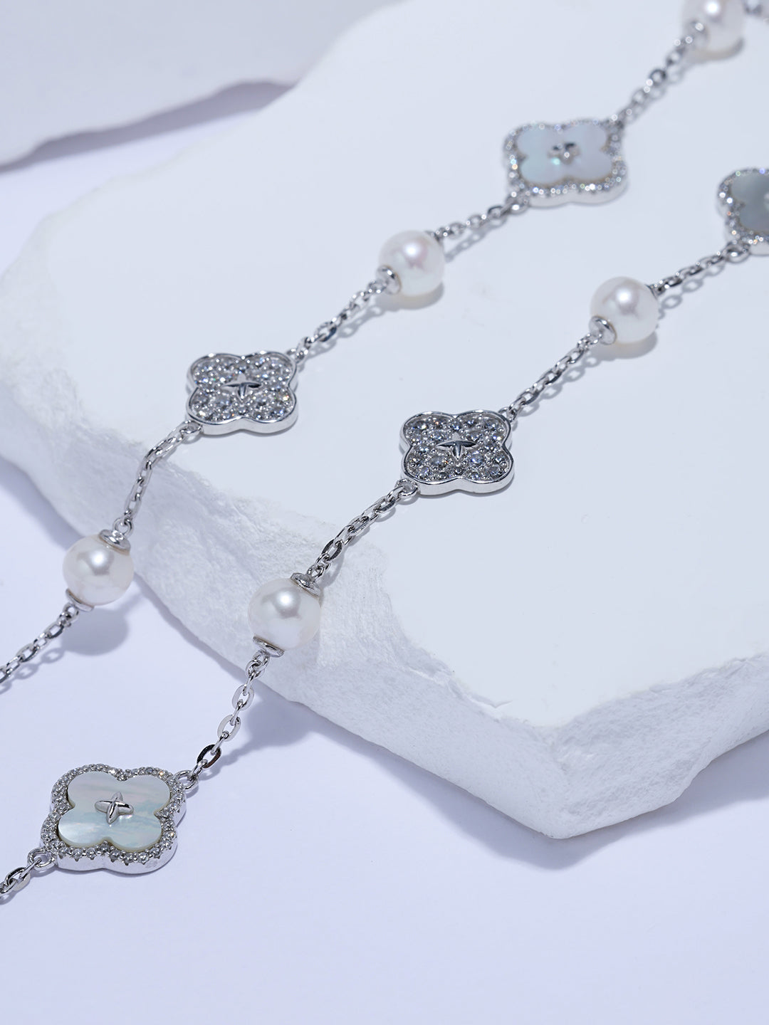 Top Lustre Freshwater Pearl Necklace WN00975 | PERANAKAN