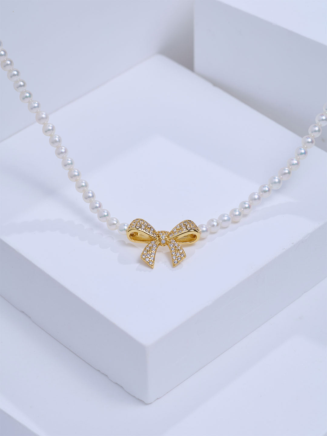 Freshwater Pearl Necklace WN00976 | RIBBON