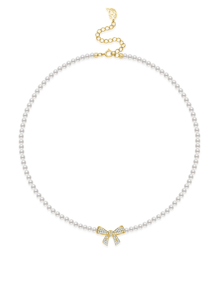 Freshwater Pearl Necklace WN00976 | RIBBON