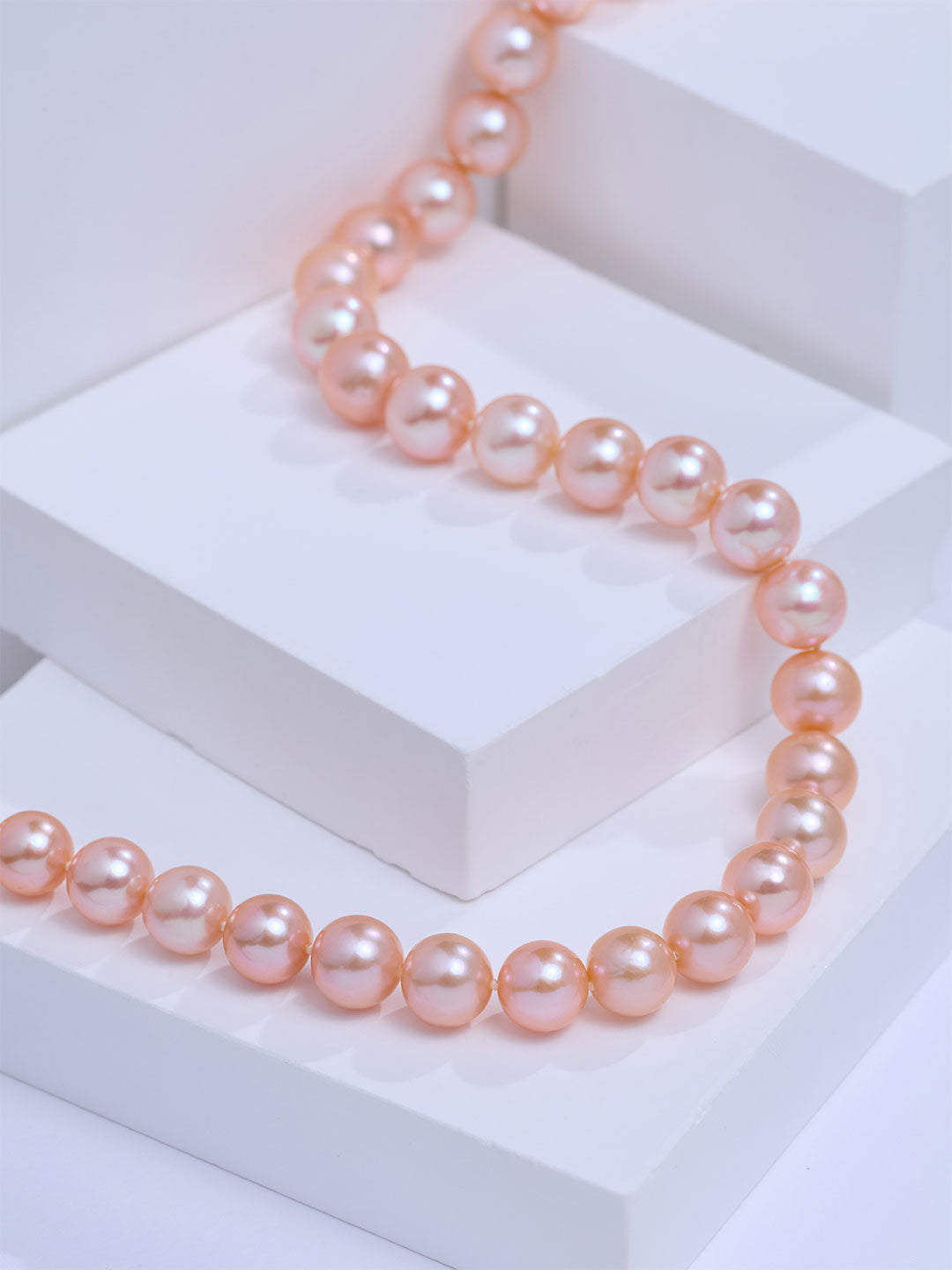 Top Grade Edison Pink Pearl Necklace WN00982