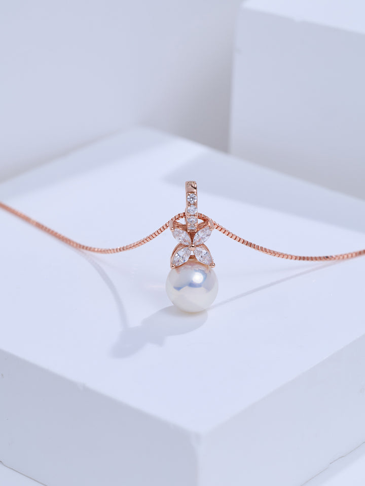 Kalung Mutiara Air Tawar Gred Tertinggi WN00988| EVERLEAF