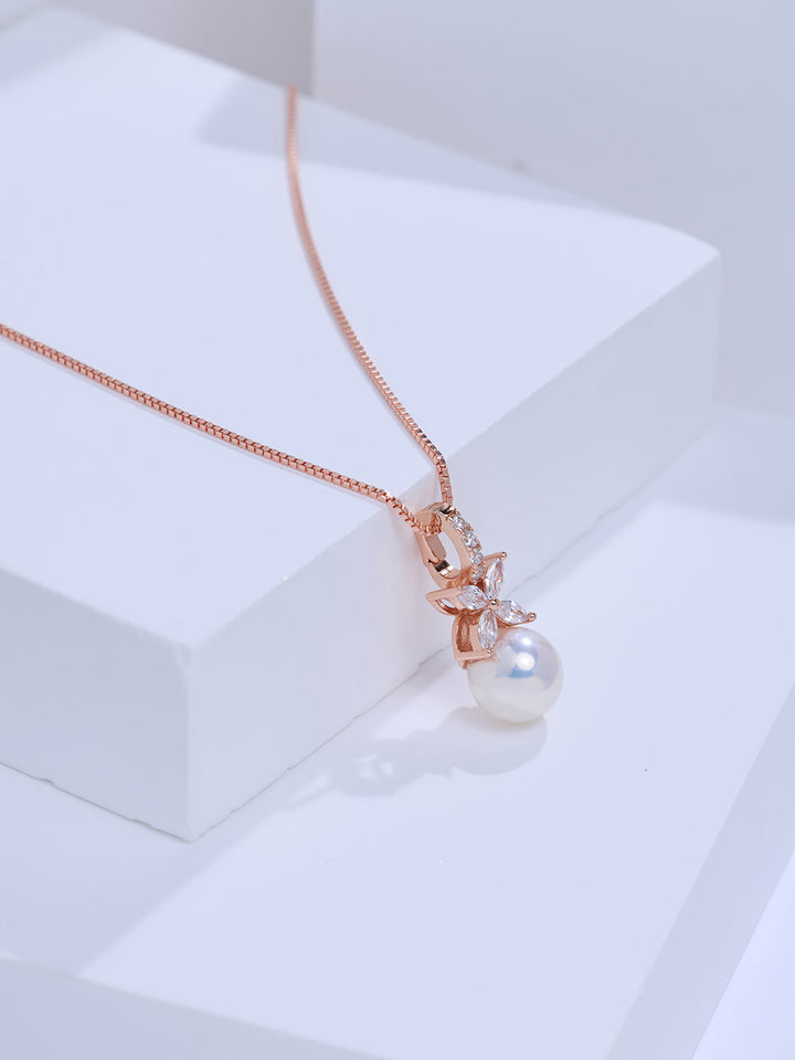 Kalung Mutiara Air Tawar Gred Tertinggi WN00988| EVERLEAF