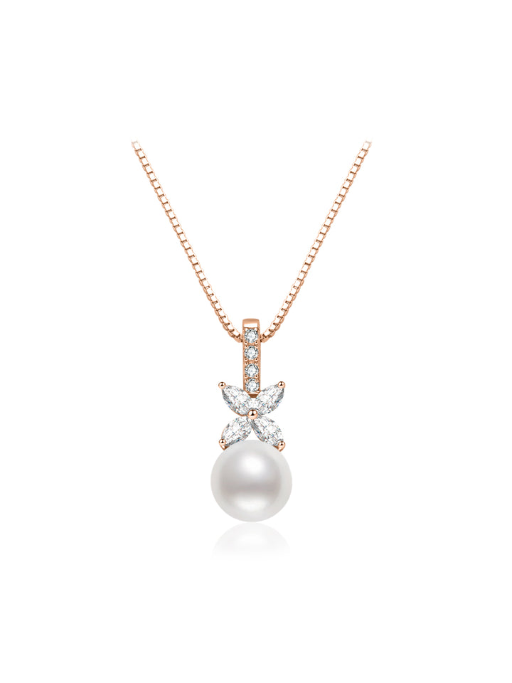 Kalung Mutiara Air Tawar Gred Tertinggi WN00988| EVERLEAF
