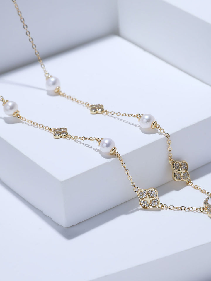 Top Grade Freshwater Pearl Necklace WN00990 | PERANAKAN