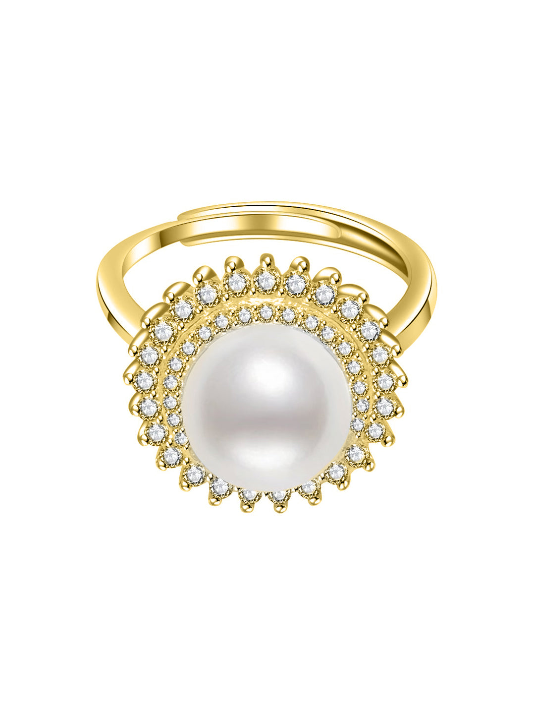 Cincin Mutiara Edison yang Elegan WR00006