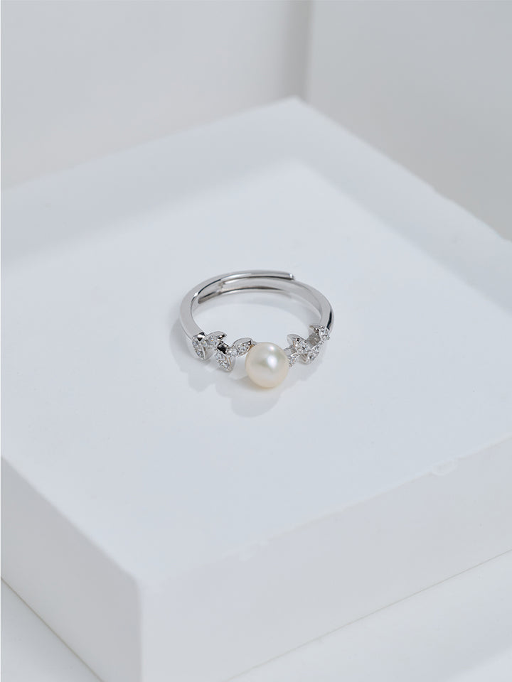 Eleganter Süßwasserperlenring WR00011