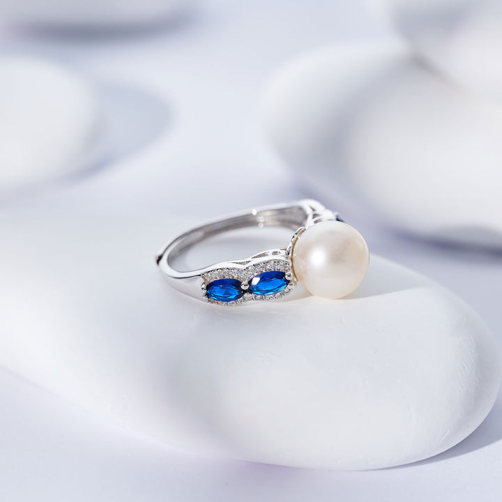 海洋之星淡水珍珠戒指 WR00027