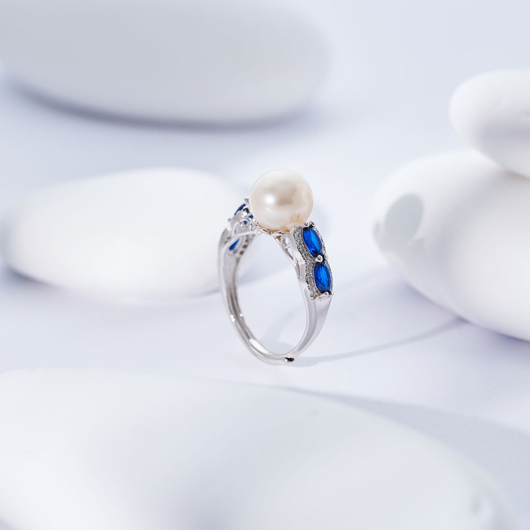 海洋之星淡水珍珠戒指 WR00027