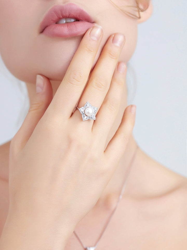 Anello con Perla d&
