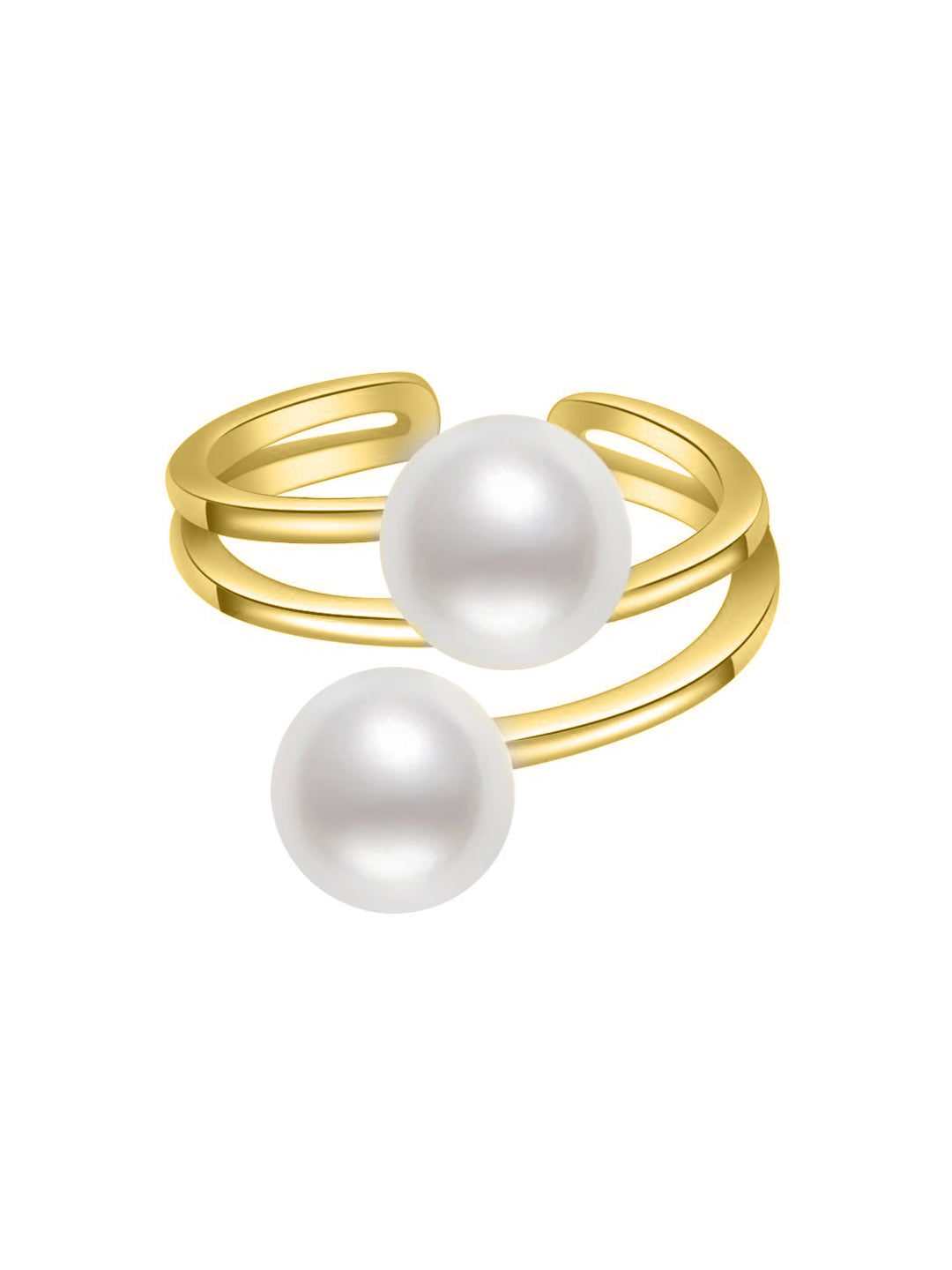 Bague en perles d'eau douce new-yorkaise WR00055