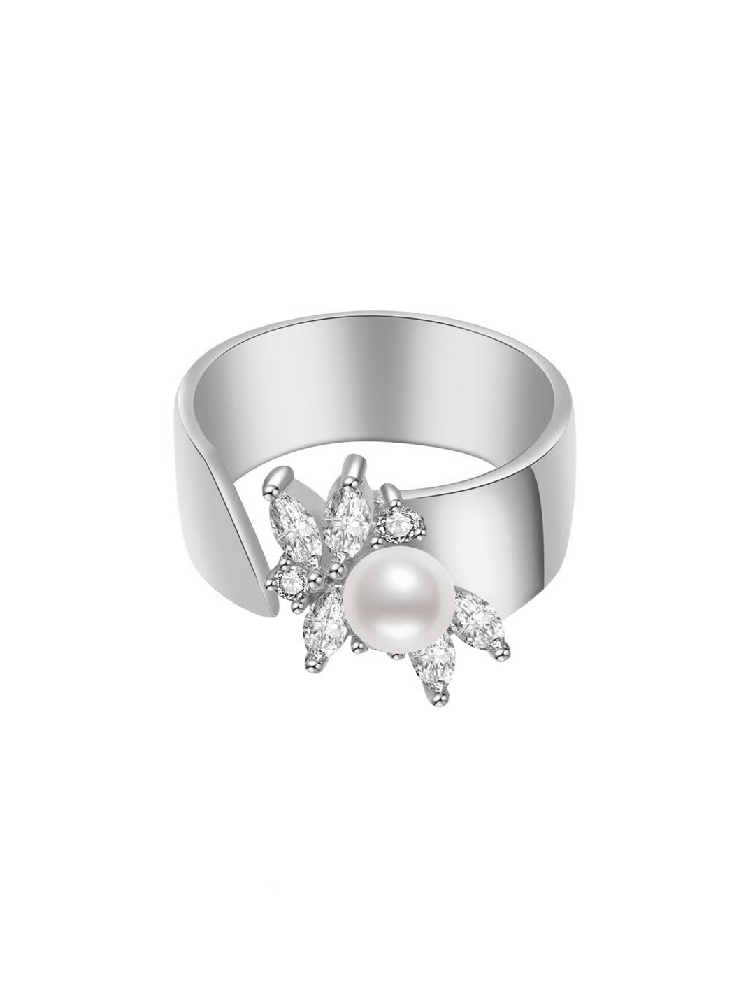 Eleganter Süßwasserperlenring WR00069