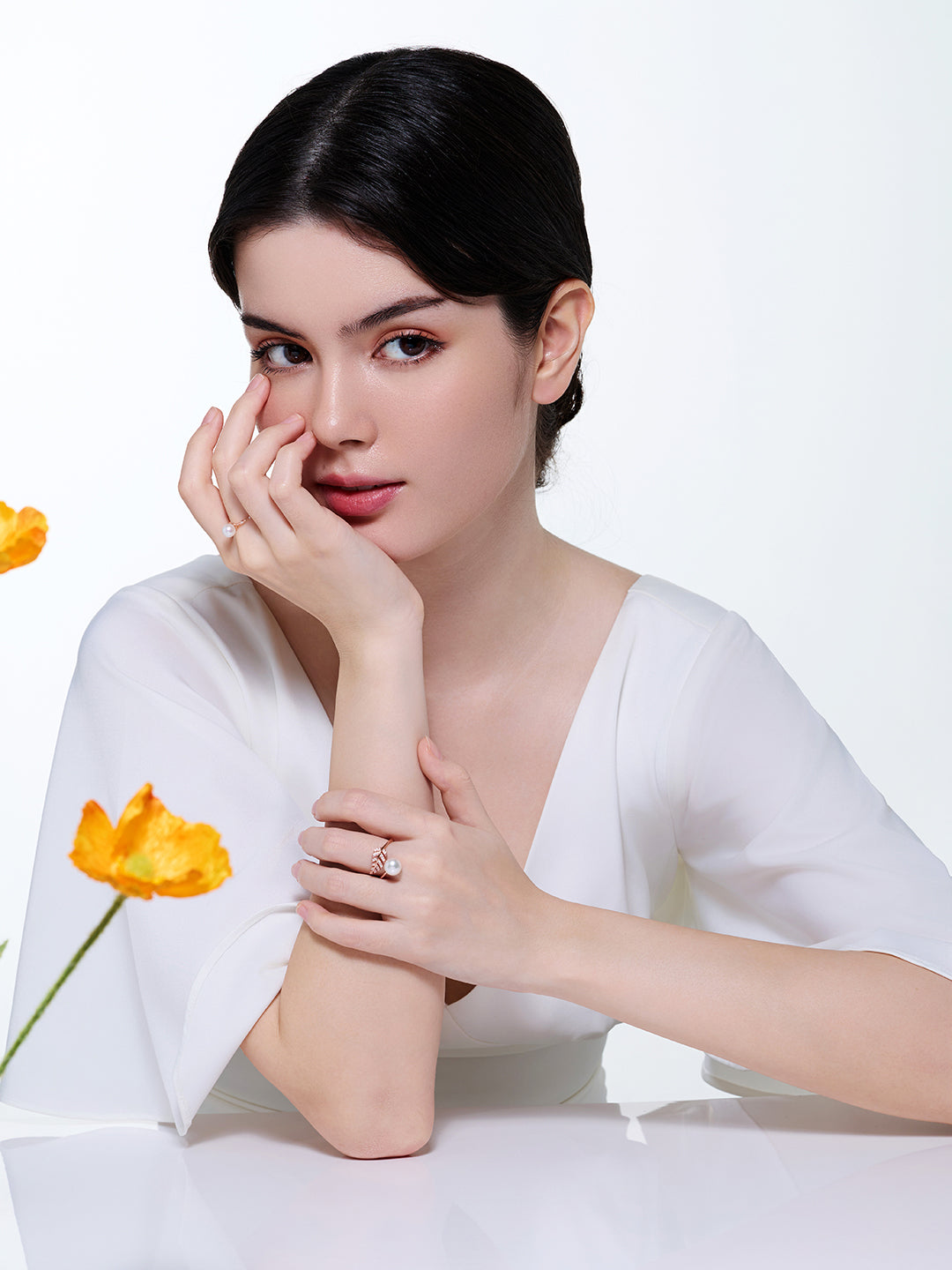 New Yorker Freshwater Pearl Ring WR00078