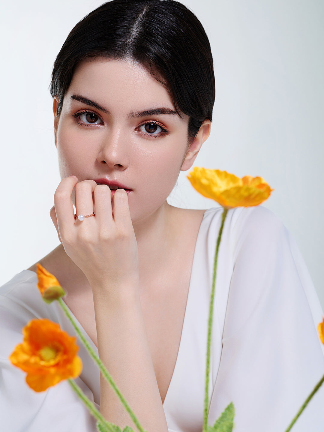 New Yorker Freshwater Pearl Ring WR00078