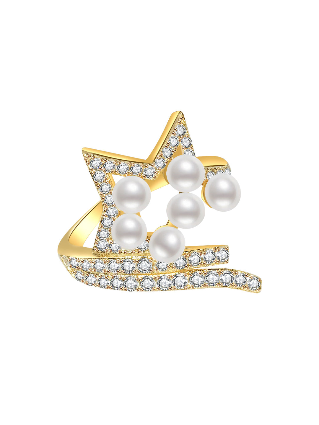 New Yorker Freshwater Pearl Ring WR00102