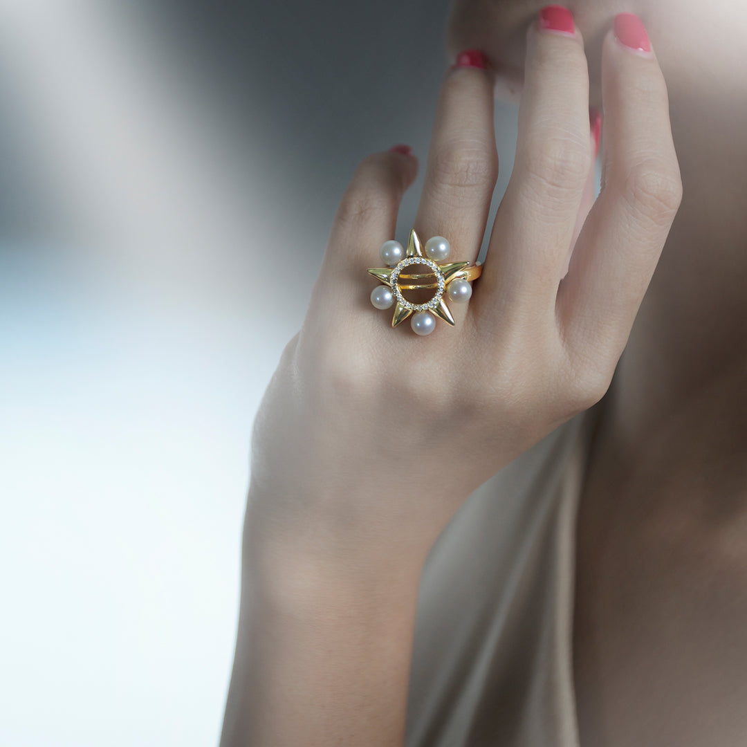 Asian Civilisations Museum Freshwater Pearl Ring WR00118 | ACM Collection