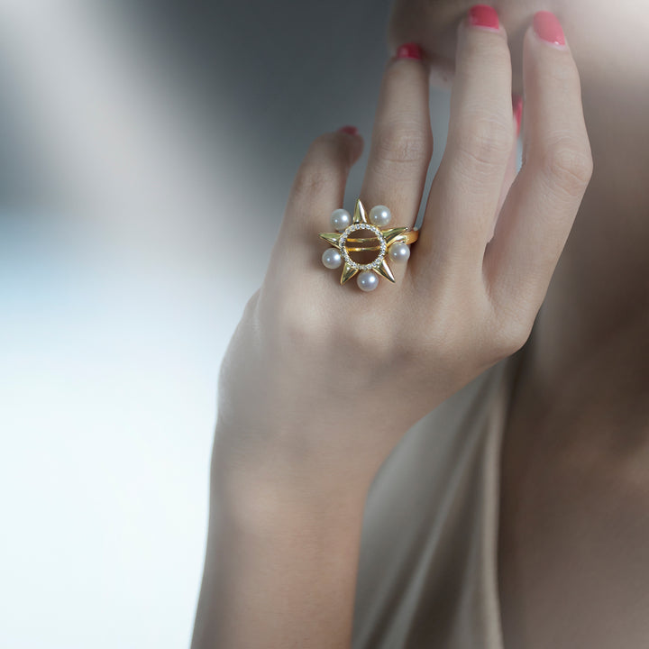 Asian Civilisations Museum Freshwater Pearl Ring WR00118 | ACM Collection
