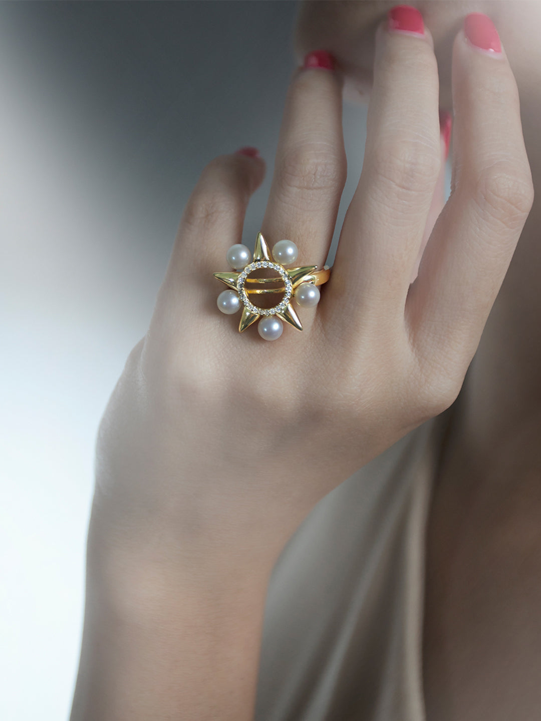 Asian Civilisations Museum Freshwater Pearl Ring WR00118 | ACM Collection