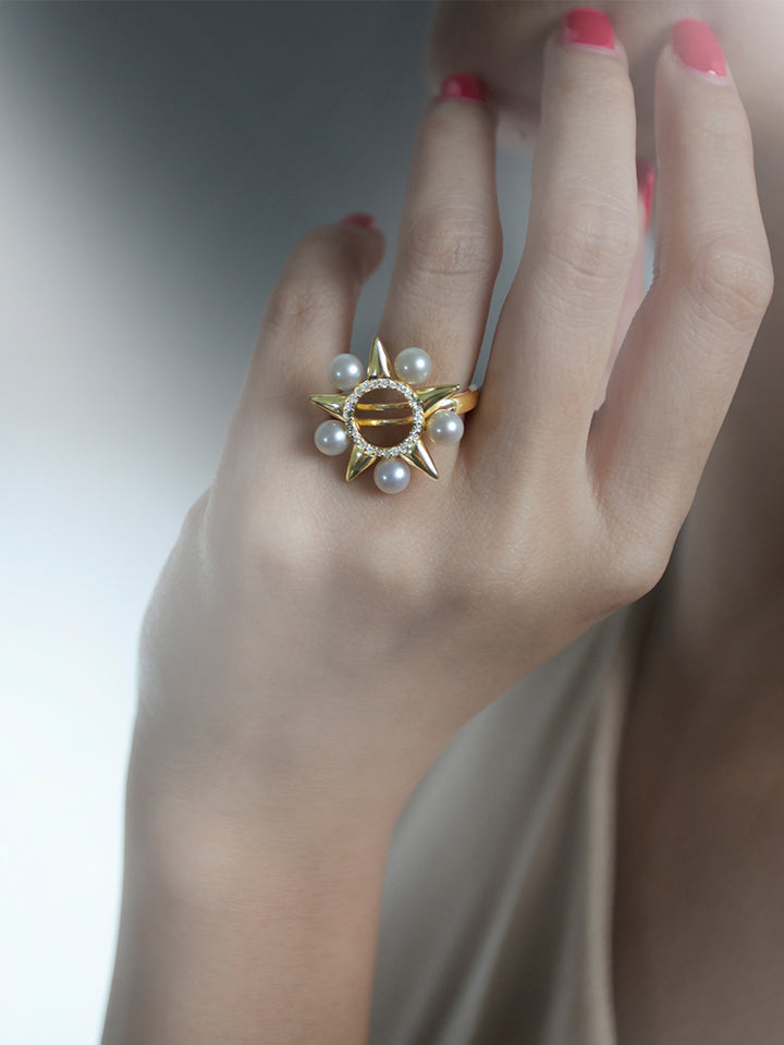 Asian Civilisations Museum Freshwater Pearl Ring WR00118 | ACM Collection