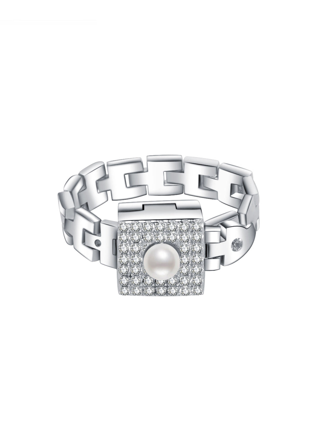 최상급 담수 진주 반지 WR00144 | 연결하다