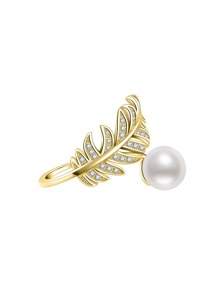Eleganter Süßwasserperlenring WR00207