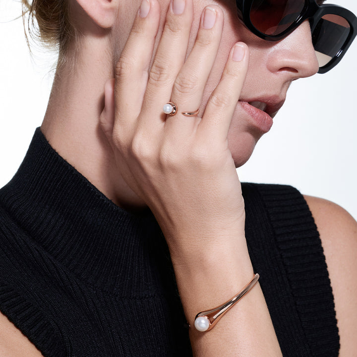 최상급 담수 진주 반지 WR00219 | 체액