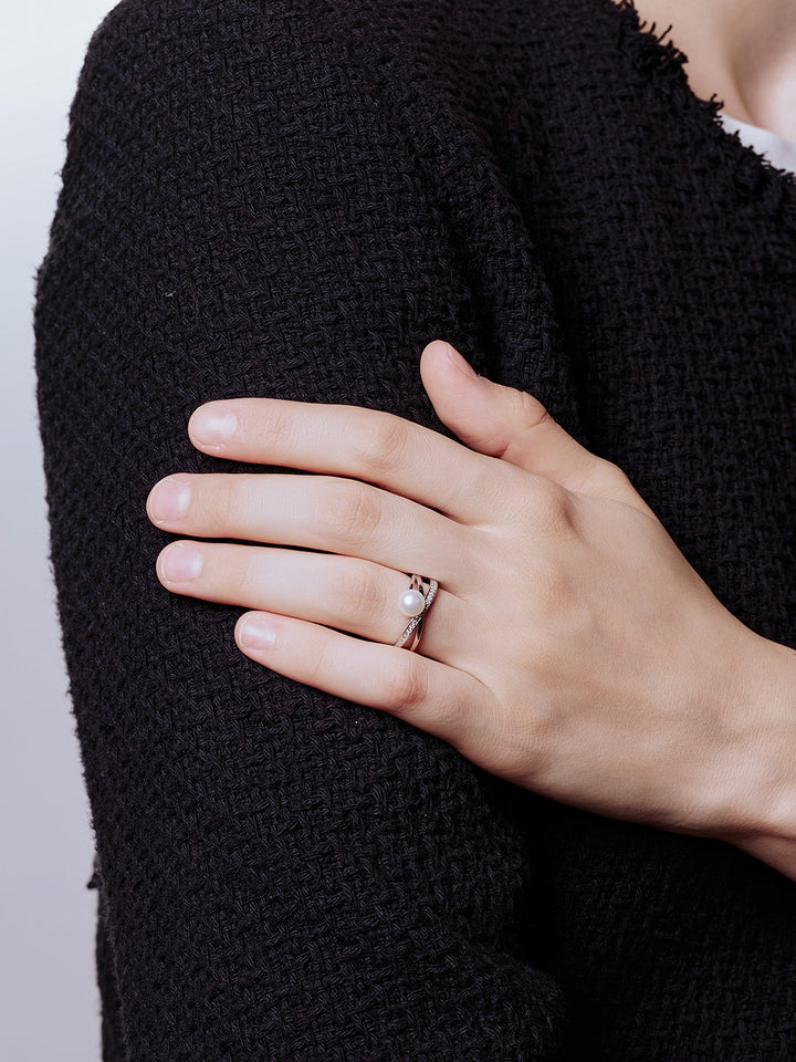 Top Grade Freshwater Pearl Ring WR00226 | CONNECT