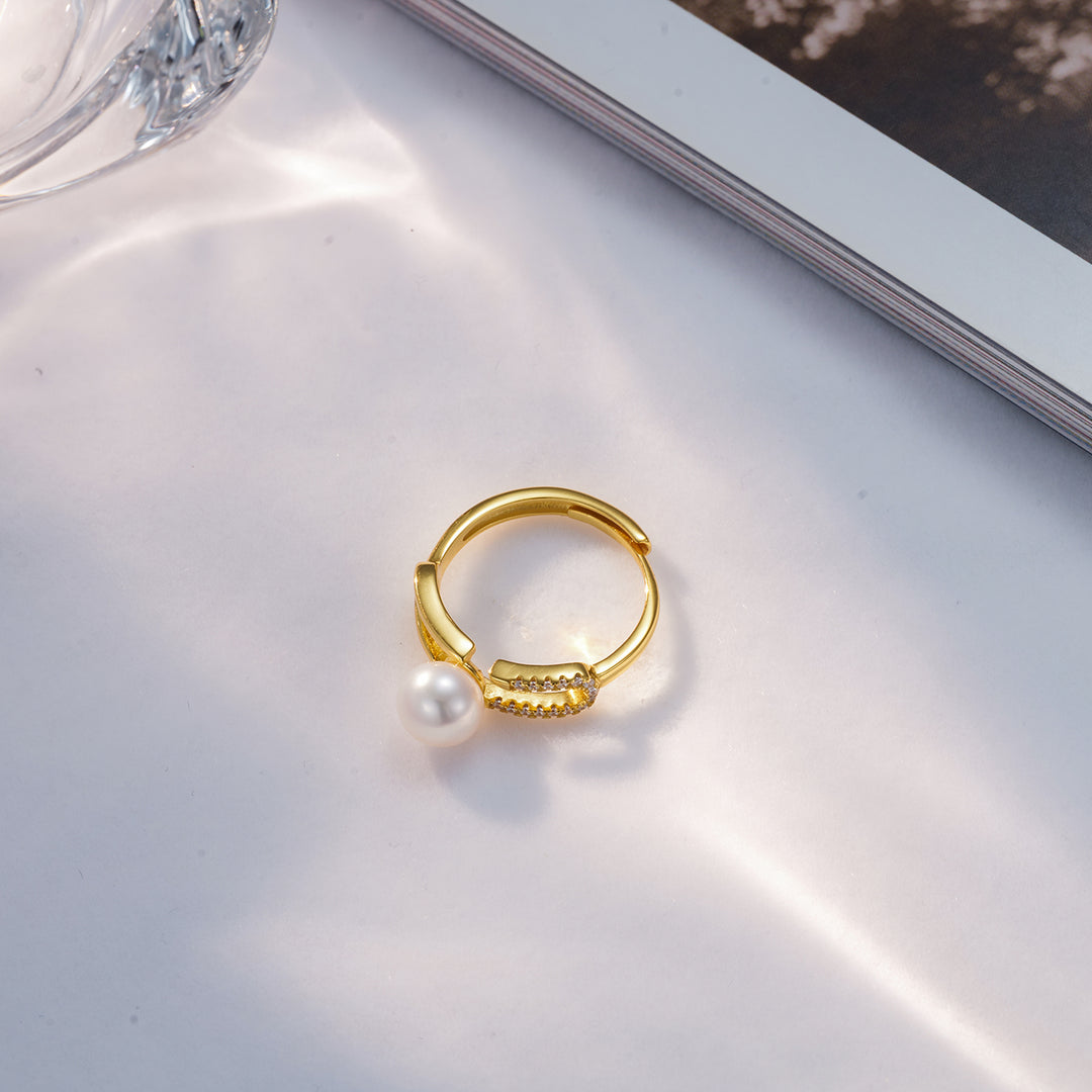 Top Grading Freshwater Pearl Ring WR00232 | CONNECT - PEARLY LUSTRE