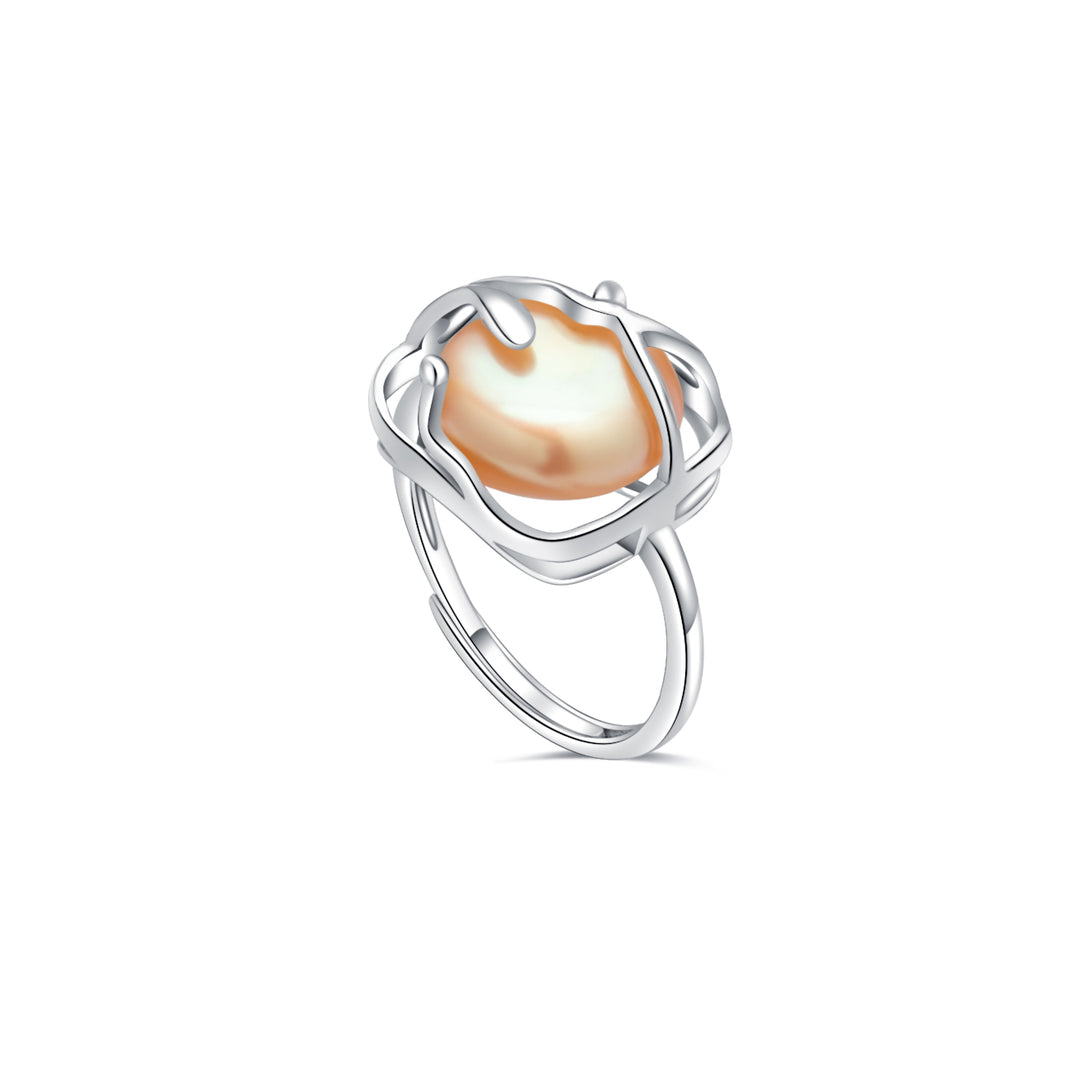 Freshwater Pearl Ring WR00233 | Vista - PEARLY LUSTRE