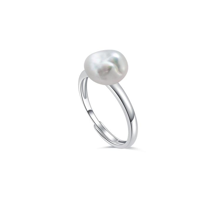 Baroque Freshwater Pearl Ring WR00234 - PEARLY LUSTRE