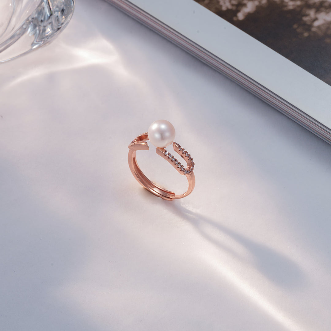 Top Grading Freshwater Pearl Ring WR00238 | CONNECT - PEARLY LUSTRE