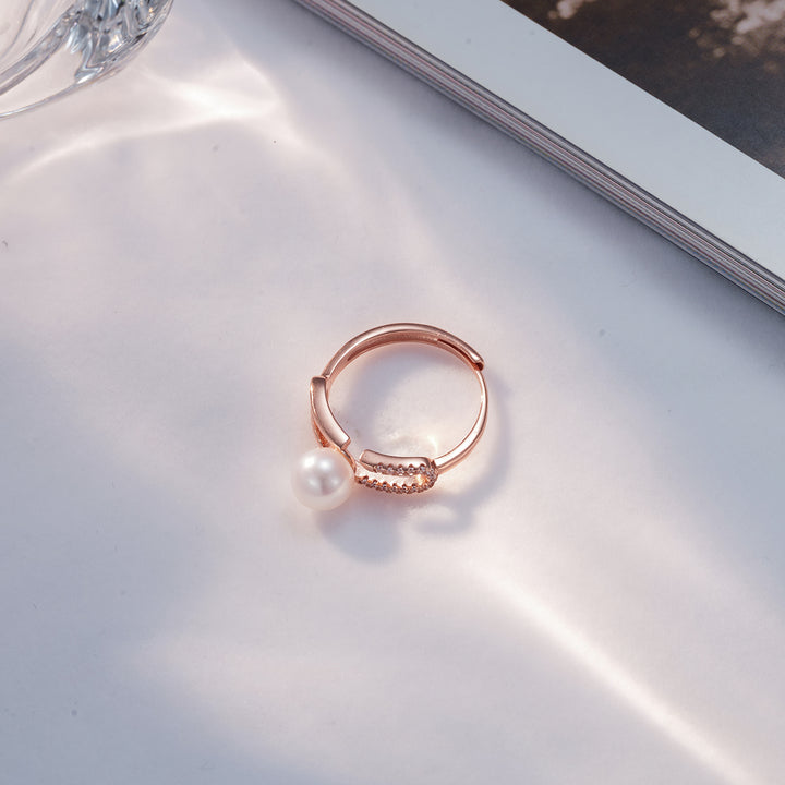 Top Grade Freshwater Pearl Ring WR00238 | CONNECT - PEARLY LUSTRE