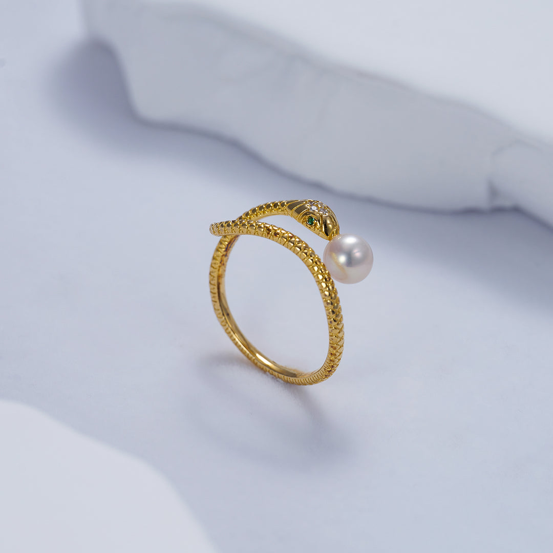 Freshwater Pearl Ring WR00248 | RAINFOREST - PEARLY LUSTRE