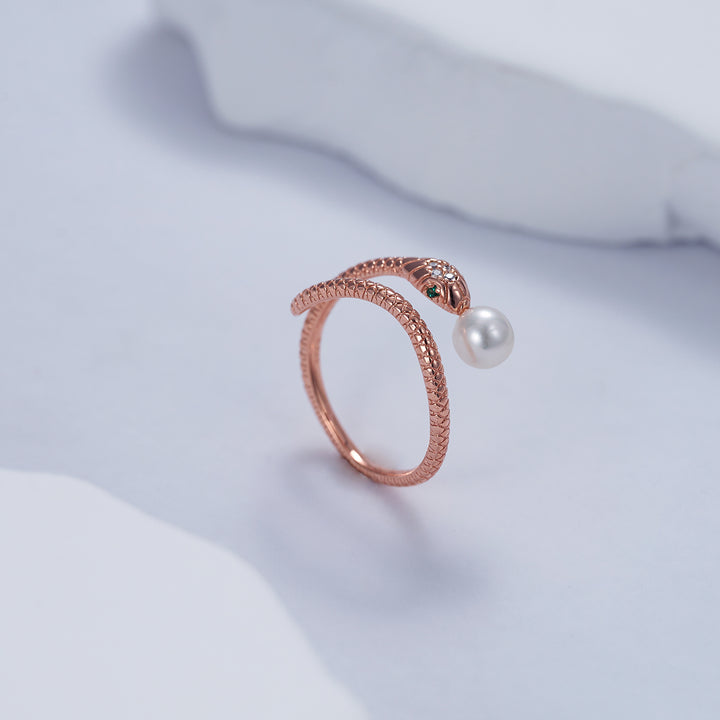 Freshwater Pearl Ring WR00249 | RAINFOREST - PEARLY LUSTRE