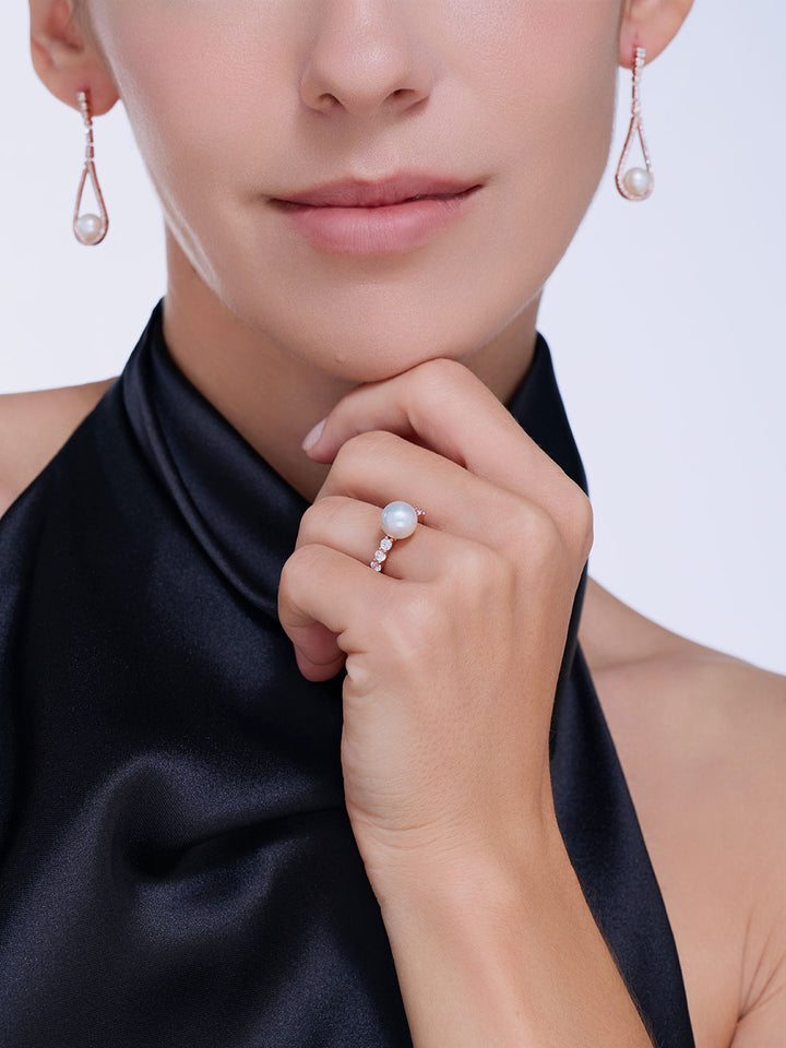 New Yorker Freshwater Pearl Ring WR00257