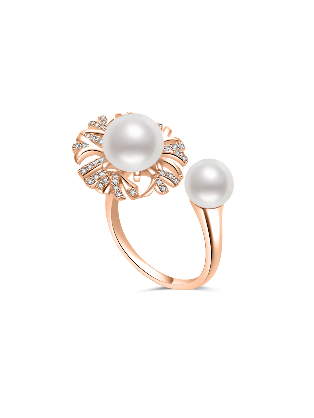 Anelli di perle d'acqua dolce di grado superiore WR00262 | GIARDINI