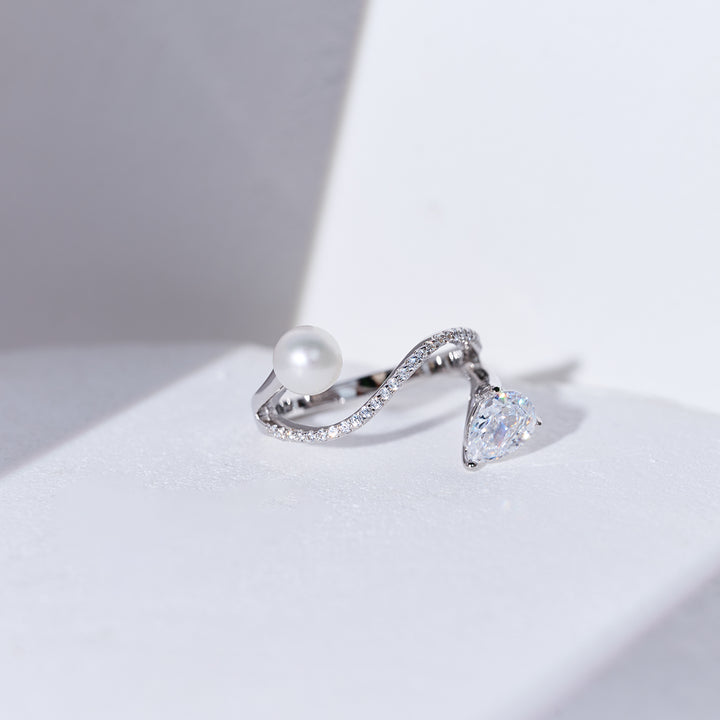 Top Grade Freshwater Pearl Ring WR00265 | EVERLEAF