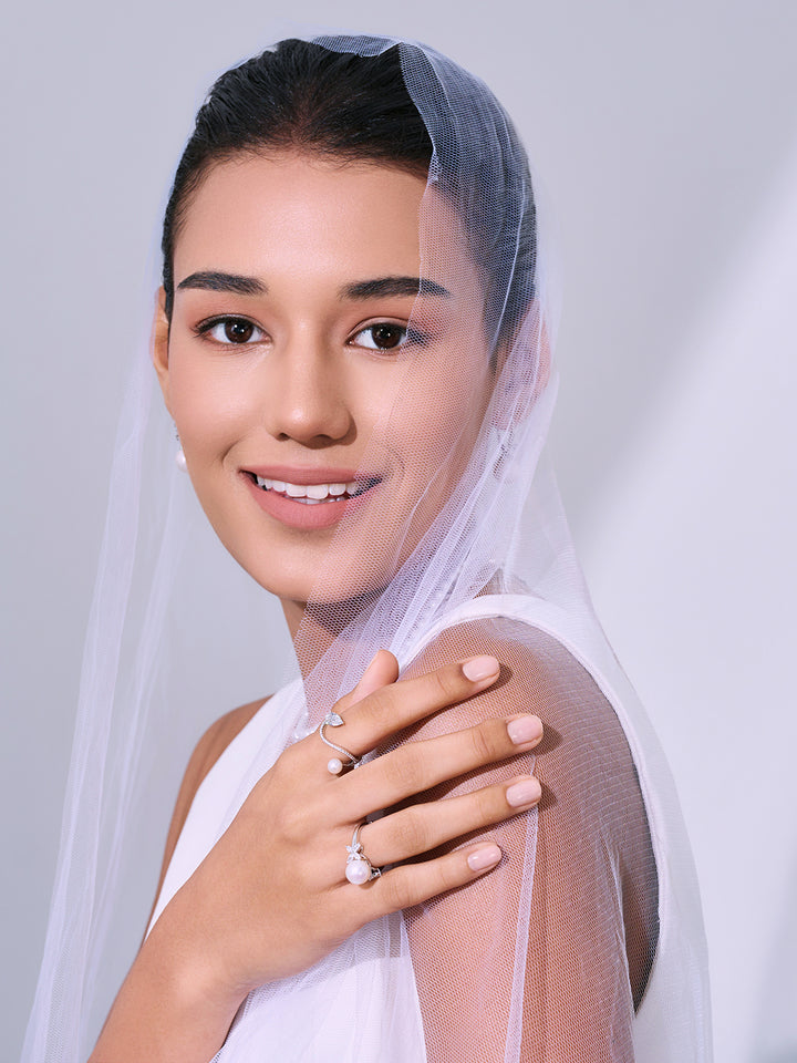 Cincin Mutiara Air Tawar Gred Tertinggi WR00283 | EVERLEAF