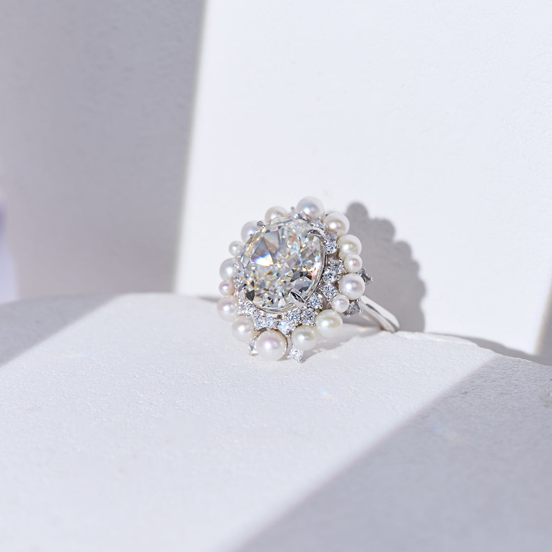 顶级淡水珍珠戒指 WR00284 | CELESTE