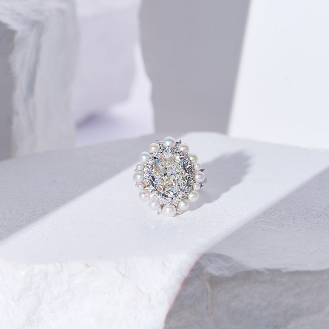 顶级淡水珍珠戒指 WR00284 | CELESTE