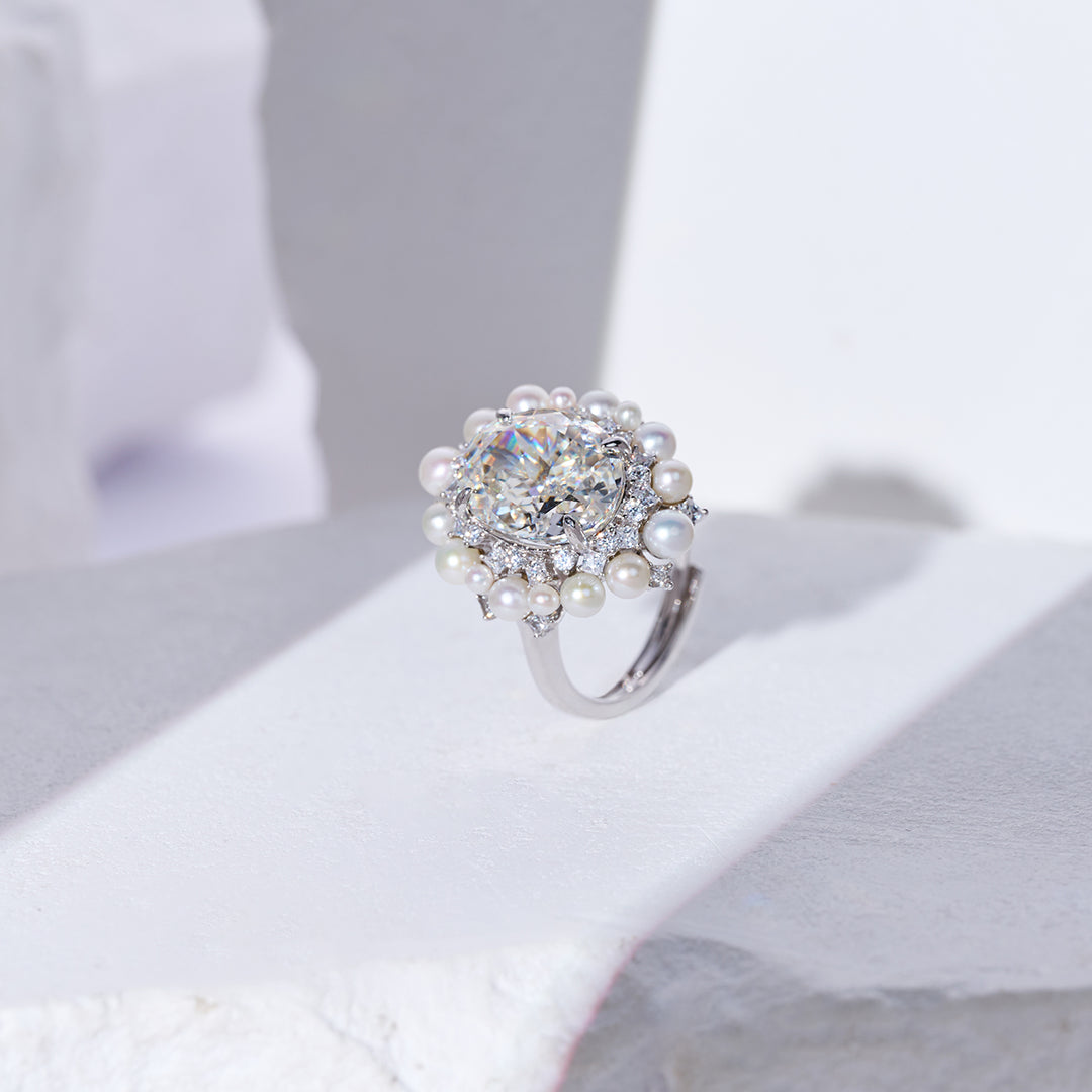 顶级淡水珍珠戒指 WR00284 | CELESTE