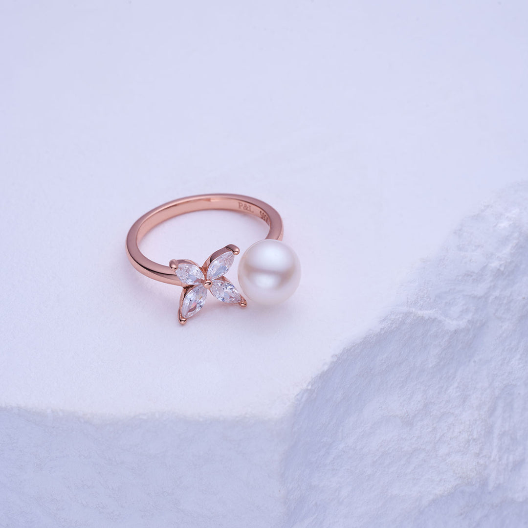 Top Grade Freshwater Pearl Ring WR00289 | EVERLEAF