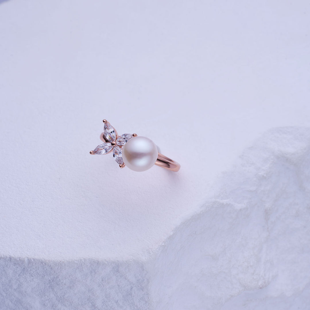 Cincin Mutiara Air Tawar Gred Atas WR00289 | EVERLEAF