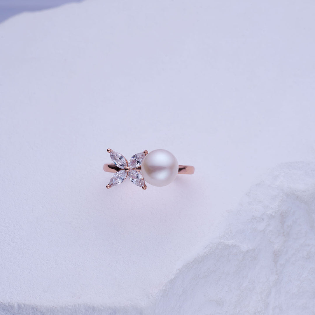 Cincin Mutiara Air Tawar Gred Atas WR00289 | EVERLEAF