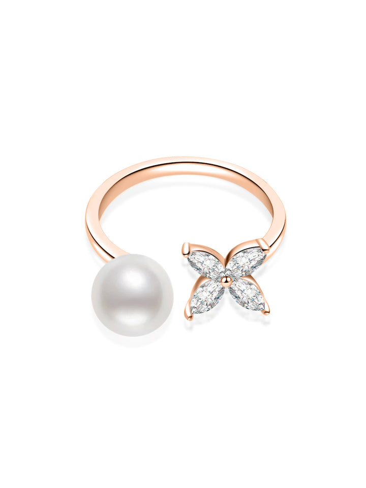 Top Grade Freshwater Pearl Ring WR00289 | EVERLEAF