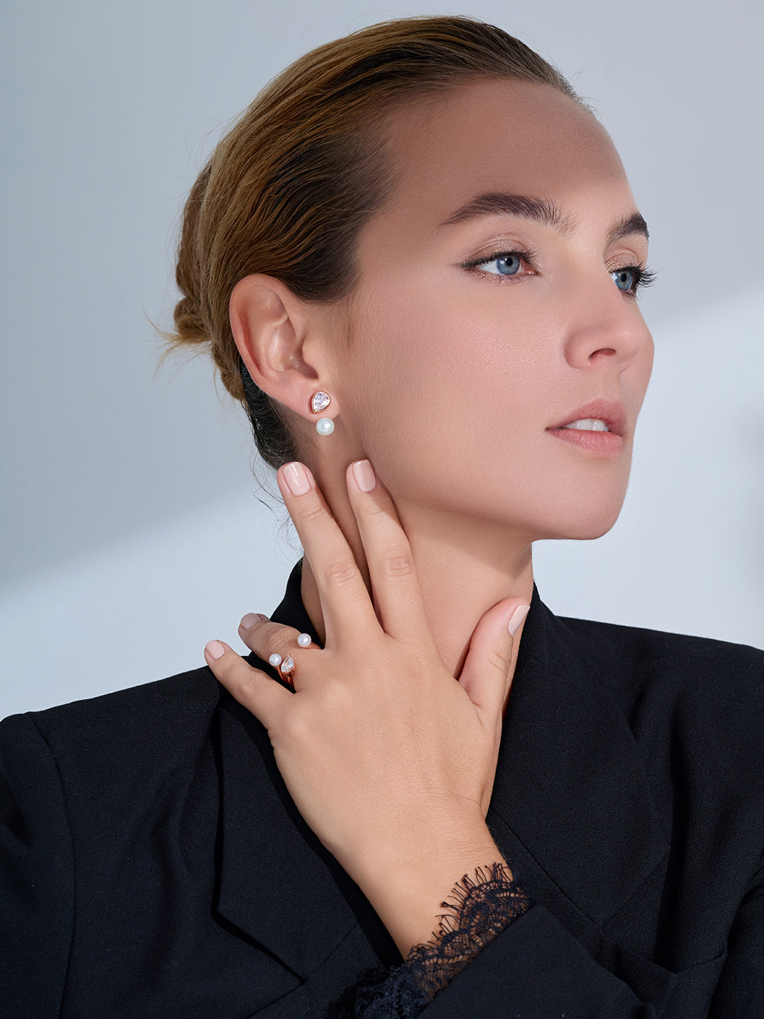 Cincin Mutiara Air Tawar Gred Tertinggi WR00291 | EVERLEAF