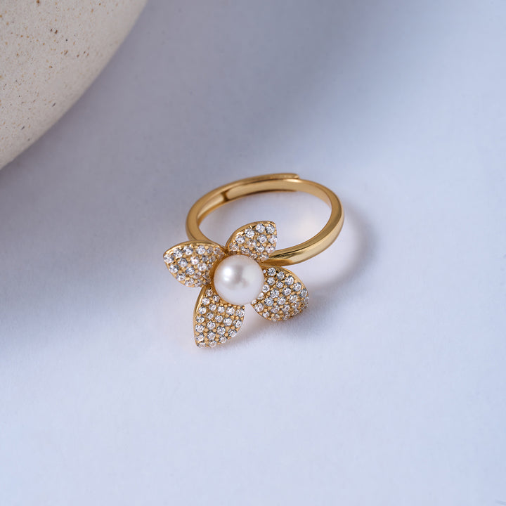 Top Grade Freshwater Pearl Rings WR00293 | BLOOM