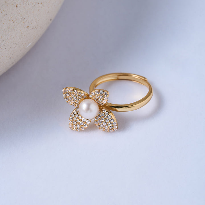 Top Grade Freshwater Pearl Rings WR00293 | BLOOM