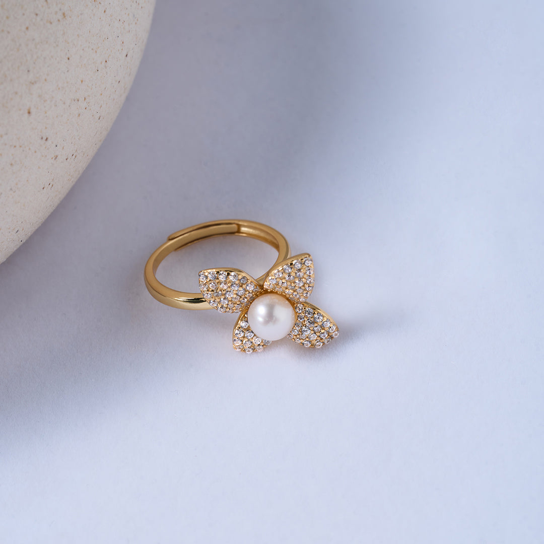 Top Grade Freshwater Pearl Rings WR00293 | BLOOM