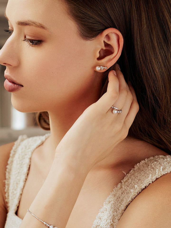 Bague en perles d&