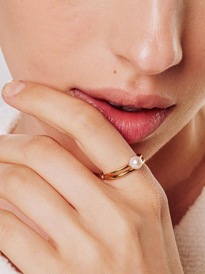 Top Grade Freshwater Pearl Ring WR00299 | CONNECT